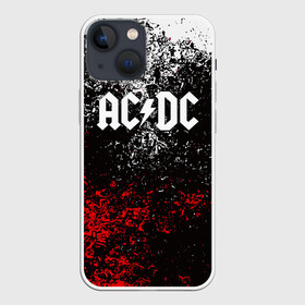 Чехол для iPhone 13 mini с принтом AC DC | АС ДС (Z) в Кировске,  |  | ac dc | acdc | ангус янг | ас дс | асдс | бон скотт | брайан джонсон | дэйв эванс | клифф уильямс | крис слейд | малькольм янг | стиви янг | фил радд | эксл роуз