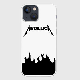 Чехол для iPhone 13 mini с принтом METALLICA | МЕТАЛЛИКА (Z) в Кировске,  |  | metallica | джеймс хэтфилд | джейсон ньюстед | дэйв мастейн | кирк хэмметт | клифф бёртон | ларс ульрих | металлика | роберт трухильо