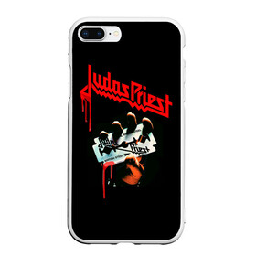 Чехол для iPhone 7Plus/8 Plus матовый с принтом Judas Priest в Кировске, Силикон | Область печати: задняя сторона чехла, без боковых панелей | judas | priest | грув метал | группа | рок | хард рок | хеви метал