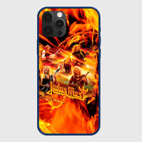 Чехол для iPhone 12 Pro с принтом Judas Priest в Кировске, силикон | область печати: задняя сторона чехла, без боковых панелей | judas | priest | грув метал | группа | рок | хард рок | хеви метал