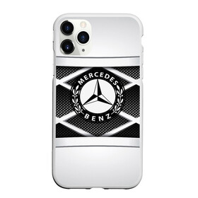 Чехол для iPhone 11 Pro матовый с принтом MERCEDES-BENZ в Кировске, Силикон |  | amg | auto | bmw | honda | jdm | mercedes | nissan | porsche | racing | sport | toyota | автомобил | автомобильные | киа | лексус | марка | машины | митсубиси | ниссан | порше | спорт | субару | тесла | тойота | хонда