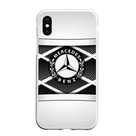 Чехол для iPhone XS Max матовый с принтом MERCEDES-BENZ в Кировске, Силикон | Область печати: задняя сторона чехла, без боковых панелей | amg | auto | bmw | honda | jdm | mercedes | nissan | porsche | racing | sport | toyota | автомобил | автомобильные | киа | лексус | марка | машины | митсубиси | ниссан | порше | спорт | субару | тесла | тойота | хонда