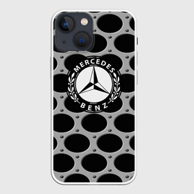 Чехол для iPhone 13 mini с принтом MERCEDES BENZ в Кировске,  |  | amg | auto | bmw | honda | jdm | mercedes | nissan | porsche | racing | sport | toyota | автомобил | автомобильные | киа | лексус | марка | машины | митсубиси | ниссан | порше | спорт | субару | тесла | тойота | хонда