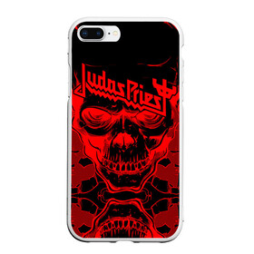 Чехол для iPhone 7Plus/8 Plus матовый с принтом Judas Priest в Кировске, Силикон | Область печати: задняя сторона чехла, без боковых панелей | breaking the law | judas priest | live | painkiller | гленн типтон | грув | метал | роб хэлфорд | рок | тим оуэнс | хард | хеви