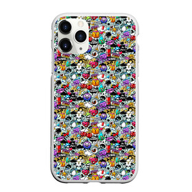 Чехол для iPhone 11 Pro матовый с принтом Stickerboom в Кировске, Силикон |  | art | bomb | graffiti | hearts | monsters | stars | stickerboom | stickers | texture | арт | бомба | вишня | граффити | звезды | монстры | мороженое | сердечки | стикербум | стикеры | текстура