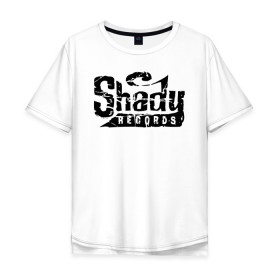Мужская футболка хлопок Oversize с принтом Eminem Slim Shady в Кировске, 100% хлопок | свободный крой, круглый ворот, “спинка” длиннее передней части | beat | eminem | hip hop | hiphop | marshall | mm | music | nigga | radio | rap | record | records | shady | slim | underground | запись | звук | музыка | радио | рекорд | рекордс | рэп | слим | талант | хип хоп | хипхоп | эминем