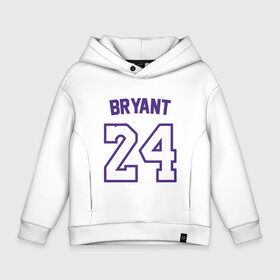 Детское худи Oversize хлопок с принтом Bryant 24 в Кировске, френч-терри — 70% хлопок, 30% полиэстер. Мягкий теплый начес внутри —100% хлопок | боковые карманы, эластичные манжеты и нижняя кромка, капюшон на магнитной кнопке | basketball | black | bryant | game | james | kobe | kobebryant | lakers | lebron | los angeles | mamba | nba | rip | slam dunk | баскетбол | баскетболист | брайант | браянт | джеймс | игрок | коби | леброн | лейкерс | лос анджеле