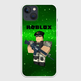 Чехол для iPhone 13 с принтом Roblox в Кировске,  |  | game | roblox | блок | игра | игрушка | лего | майнкрафт | персонажи | персонажи из кубиков | роблокс | робот