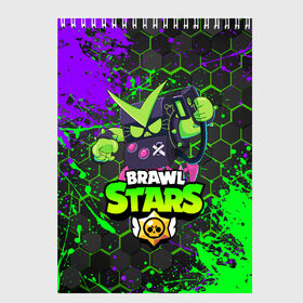 Скетчбук BRAWL STARS VIRUS 8-BIT: в Кировске, 100% бумага
 | 48 листов, плотность листов — 100 г/м2, плотность картонной обложки — 250 г/м2. Листы скреплены сверху удобной пружинной спиралью | 8 bit | 8 бит | bibi | brawl stars | crow | el brown | leon | leon shark | max | mr.p | sally leon | shark | stars | virus | werewolf | акула | биби | вирус | ворон | леон | оборотень | пингвин