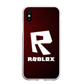 Чехол для iPhone XS Max матовый с принтом Roblox в Кировске, Силикон | Область печати: задняя сторона чехла, без боковых панелей | game | roblox | блок | игра | игрушка | лего | майнкрафт | персонажи | персонажи из кубиков | роблокс | робот