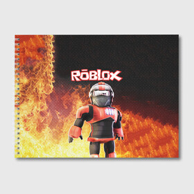 Альбом для рисования с принтом ROBLOX в Кировске, 100% бумага
 | матовая бумага, плотность 200 мг. | Тематика изображения на принте: roblox | игра | компьютерная игра | логотип | онлайн | онлайн игра | роблакс | роблокс