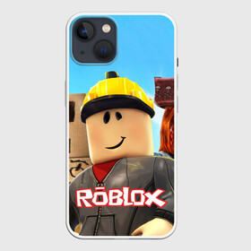 Чехол для iPhone 13 с принтом ROBLOX в Кировске,  |  | roblox | игра | компьютерная игра | логотип | онлайн | онлайн игра | роблакс | роблокс