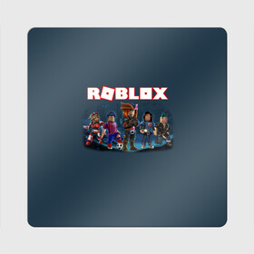 Магнит виниловый Квадрат с принтом ROBLOX в Кировске, полимерный материал с магнитным слоем | размер 9*9 см, закругленные углы | roblox | игра | компьютерная игра | логотип | онлайн | онлайн игра | роблакс | роблокс