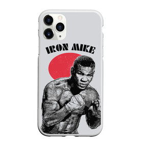 Чехол для iPhone 11 Pro матовый с принтом Iron Mike в Кировске, Силикон |  | Тематика изображения на принте: iron mike | iron mike tyson | mike tyson | бокс | железный майк | майк тайсон | таисон | тайсон