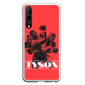 Чехол для Honor P30 с принтом Tyson в Кировске, Силикон | Область печати: задняя сторона чехла, без боковых панелей | Тематика изображения на принте: iron mike | iron mike tyson | mike tyson | бокс | железный майк | майк тайсон | таисон | тайсон