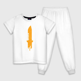 Детская пижама хлопок с принтом Free Fire в Кировске, 100% хлопок |  брюки и футболка прямого кроя, без карманов, на брюках мягкая резинка на поясе и по низу штанин
 | 