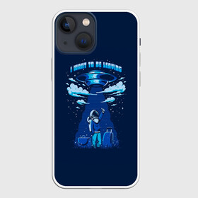 Чехол для iPhone 13 mini с принтом Ufo в Кировске,  |  | art | man | nasa | space | stars | ufo | арт | астронавт | инопланетяне | космонавт | космос | наса | нло | прикольная | пришельцы | тарелка | человек