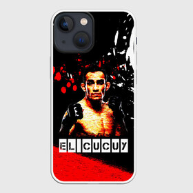 Чехол для iPhone 13 mini с принтом EL CUCUY в Кировске,  |  | el cucuy | mma | tony ferguson | ufc | бокс | мма | тони фергюсон | эль кукуй | юфс