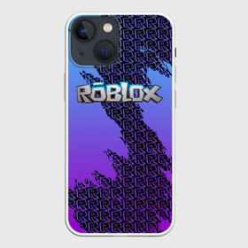 Чехол для iPhone 13 mini с принтом Roblox в Кировске,  |  | game | game roblox | logo roblox | online game | r | roblox | игра | игра роблокс | лого | лого роблокс | логотип | надпись | онлайн игра | онлайн игра роблокс | роблокс
