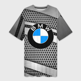 Платье-футболка 3D с принтом BMW в Кировске,  |  | amg | auto | bmw | honda | jdm | mercedes | nissan | porsche | racing | sport | toyota | автомобил | автомобильные | киа | лексус | марка | машины | митсубиси | ниссан | порше | спорт | субару | тесла | тойота | хонда