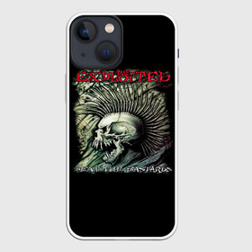 Чехол для iPhone 13 mini с принтом The Exploited в Кировске,  |  | Тематика изображения на принте: bastards | beat | beat the bastards | punks | punks not dead | the exploited | панки | уоти | эксплоитед