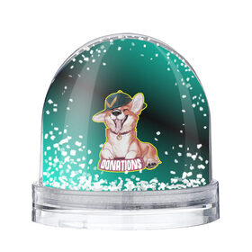 Снежный шар с принтом корги в Кировске, Пластик | Изображение внутри шара печатается на глянцевой фотобумаге с двух сторон | вельш корги | видео с животными | корги | пемброк | смешные видео | собака | таффи | щенок