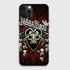 Чехол для iPhone 12 Pro с принтом Judas Priest в Кировске, силикон | область печати: задняя сторона чехла, без боковых панелей | Тематика изображения на принте: breaking the law | judas priest | live | painkiller | гленн типтон | грув | метал | роб хэлфорд | рок | тим оуэнс | хард | хеви