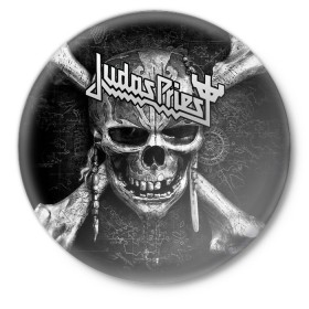 Значок с принтом Judas Priest в Кировске,  металл | круглая форма, металлическая застежка в виде булавки | breaking the law | judas priest | live | painkiller | гленн типтон | грув | метал | роб хэлфорд | рок | тим оуэнс | хард | хеви