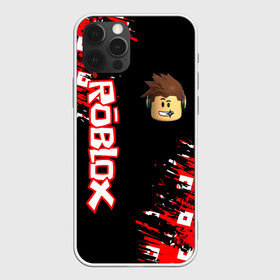 Чехол для iPhone 12 Pro с принтом ROBLOX. в Кировске, силикон | область печати: задняя сторона чехла, без боковых панелей | game | gamer | logo | minecraft | roblox | simulator | игра | конструктор | лого | симулятор | строительство | фигура