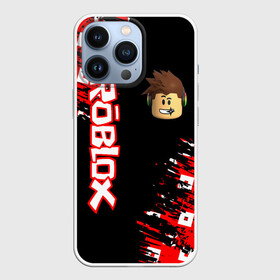 Чехол для iPhone 13 Pro с принтом ROBLOX. в Кировске,  |  | game | gamer | logo | minecraft | roblox | simulator | игра | конструктор | лого | симулятор | строительство | фигура