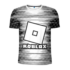 Мужская футболка 3D спортивная с принтом Roblox. в Кировске, 100% полиэстер с улучшенными характеристиками | приталенный силуэт, круглая горловина, широкие плечи, сужается к линии бедра | game | roblox | блок | игра | игрушка | лего | майнкрафт | персонажи | персонажи из кубиков | роблокс | робот