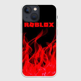 Чехол для iPhone 13 mini с принтом ROBLOX. в Кировске,  |  | Тематика изображения на принте: game | gamer | logo | minecraft | roblox | simulator | игра | конструктор | лого | симулятор | строительство | фигура