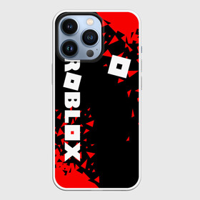 Чехол для iPhone 13 Pro с принтом ROBLOX. в Кировске,  |  | game | gamer | logo | minecraft | roblox | simulator | игра | конструктор | лого | симулятор | строительство | фигура