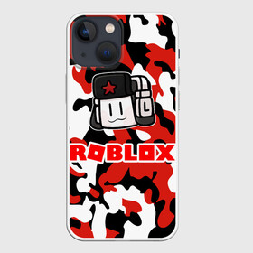 Чехол для iPhone 13 mini с принтом ROBLOX в Кировске,  |  | Тематика изображения на принте: game | gamer | logo | minecraft | roblox | simulator | supreme | игра | конструктор | лого | майнкрафт | персонажи | симулятор | строительство | супреме | суприм | суприме | фигура