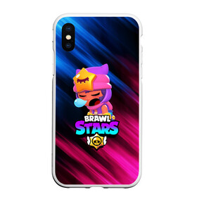 Чехол для iPhone XS Max матовый с принтом BRAWL STARS SANDY в Кировске, Силикон | Область печати: задняя сторона чехла, без боковых панелей | 8 bit | 8 бит | bibi | brawl stars | crow | el brown | leon | leon shark | max | mr.p | sally leon | sandy | shark | stars | tara | virus | werewolf | акула | биби | вирус | ворон | леон | оборотень | пингвин