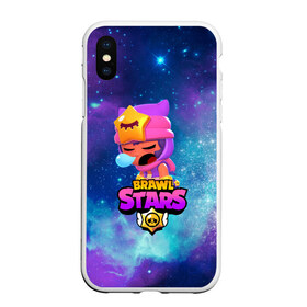 Чехол для iPhone XS Max матовый с принтом BRAWL STARS SANDY в Кировске, Силикон | Область печати: задняя сторона чехла, без боковых панелей | 8 bit | 8 бит | bibi | brawl stars | crow | el brown | leon | leon shark | max | mr.p | sally leon | sandy | shark | stars | tara | virus | werewolf | акула | биби | вирус | ворон | леон | оборотень | пингвин