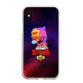 Чехол для iPhone XS Max матовый с принтом BRAWL STARS SANDY в Кировске, Силикон | Область печати: задняя сторона чехла, без боковых панелей | 8 bit | 8 бит | bibi | brawl stars | crow | el brown | leon | leon shark | max | mr.p | sally leon | sandy | shark | stars | tara | virus | werewolf | акула | биби | вирус | ворон | леон | оборотень | пингвин