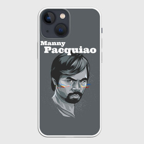 Чехол для iPhone 13 mini с принтом Manny Pacquiao в Кировске,  |  | manny pacquiao | pac man | pacquiao | бокс | мэнни пакьяо | пакьяо