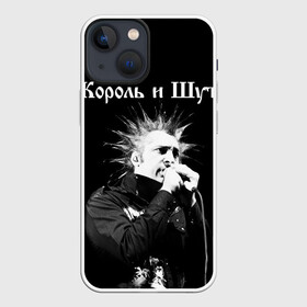 Чехол для iPhone 13 mini с принтом Король и Шут + Анархия (спина) в Кировске,  |  | punk | rock | киш | король | король и шут | михаил горшенев | панки | рок | русский рок | шут