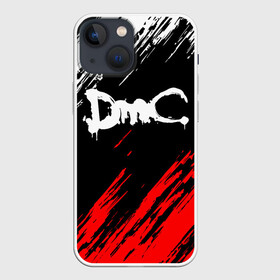 Чехол для iPhone 13 mini с принтом DEVIL MAY CRY (DMC) в Кировске,  |  | Тематика изображения на принте: dante | devil may cry | devil may cry 5 | dmc | game | hell | play | sword | ад | данте | игры | меч