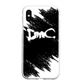 Чехол для iPhone XS Max матовый с принтом DEVIL MAY CRY (DMC) в Кировске, Силикон | Область печати: задняя сторона чехла, без боковых панелей | Тематика изображения на принте: dante | devil may cry | devil may cry 5 | dmc | game | hell | play | sword | ад | данте | игры | меч