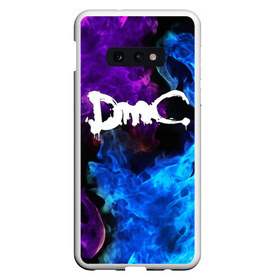 Чехол для Samsung S10E с принтом DEVIL MAY CRY (DMC) в Кировске, Силикон | Область печати: задняя сторона чехла, без боковых панелей | dante | devil may cry | devil may cry 5 | dmc | game | hell | play | sword | ад | данте | игры | меч