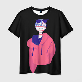 Мужская футболка 3D с принтом СountryHumans в Кировске, 100% полиэфир | прямой крой, круглый вырез горловины, длина до линии бедер | country humans | америка | интернет приколы | мемы | прикольные картинки | сountryhumans