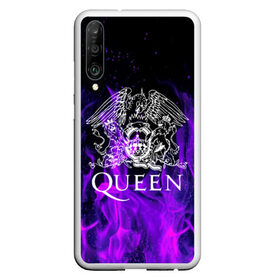 Чехол для Honor P30 с принтом QUEEN в Кировске, Силикон | Область печати: задняя сторона чехла, без боковых панелей | Тематика изображения на принте: queen | rock | брайан мэи | группа queen | группа квин | джон дикон | квин | королева | король | роджер тейлор | рок | фредди меркьюри