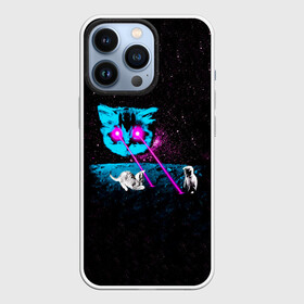 Чехол для iPhone 13 Pro с принтом Кошак в Кировске,  |  | animal | art | cat | meme | nasa | space | stars | арт | астрономия | вселенная | галактика | голова | грозовой кошак | животное | космос | кот | котята | кошка | мем | наса | прикольная | тренд