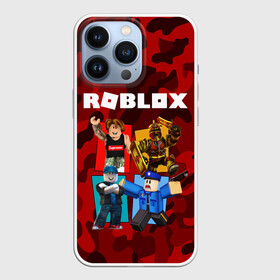 Чехол для iPhone 13 Pro с принтом ROBLOX в Кировске,  |  | game | gamer | logo | minecraft | roblox | simulator | supreme | игра | конструктор | лого | майнкрафт | персонажи | симулятор | строительство | супреме | суприм | суприме | фигура