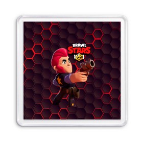 Магнит 55*55 с принтом Brawl Stars Colt (Кольт) в Кировске, Пластик | Размер: 65*65 мм; Размер печати: 55*55 мм | brawl | brawl stars | brawlstars | brawlstarsmemes | brawl_stars | clashofclans | clashroyale | colt | plp | supercell | бравл | бравлстарс | кольт