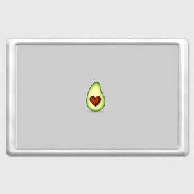 Магнит 45*70 с принтом Авокадо сердечко  в Кировске, Пластик | Размер: 78*52 мм; Размер печати: 70*45 | авокадо | авокадо с сердечком | авокадо сердечко | авокадо сердце | авокадо эмоции | сердечко | четыре | четыре авокадо