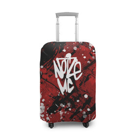 Чехол для чемодана 3D с принтом Noize MC в Кировске, 86% полиэфир, 14% спандекс | двустороннее нанесение принта, прорези для ручек и колес | hip hop | noize | noize mc | rap | музыка | нойз | нойз мс | реп | рэп | хип хоп