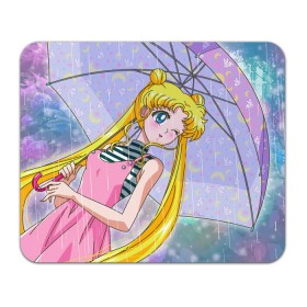 Коврик для мышки прямоугольный с принтом Sailor Moon в Кировске, натуральный каучук | размер 230 х 185 мм; запечатка лицевой стороны | baby | bunny | girl | like | pink | sailormoon | usagi | вода капли | воин | волосы | глаза | девушка | дождь | зайчик | зонтик | котик | кролик | лето | луна | малышка | матроска | небо | облака | природа | радуга | розовый